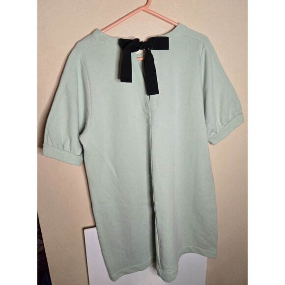 Free Assembly French Terry Dress With Ribbon Bow Detail Size XL - Picture 2 of 4